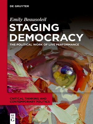 cover image of Staging Democracy